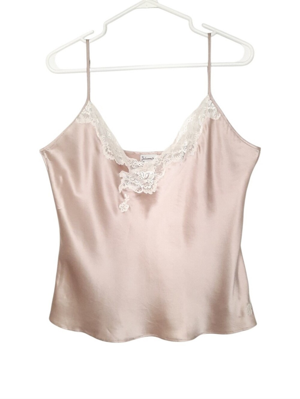 JuliannaRae Silk Indulgence Camisole Cami Top Adjustable Straps Womens Size XL